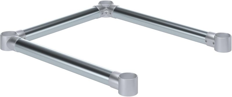 AmGood Cross Bar and Connector Set (for Table 24" x 18") - Image 1